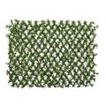 Nearly Naturals 39 in. Podocarpus Expandable Fence & Waterproof 4235